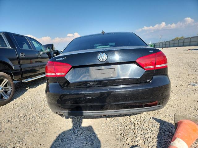 1VWBH7A38DC011249 - 2013 VOLKSWAGEN PASSAT SE BLACK photo 6