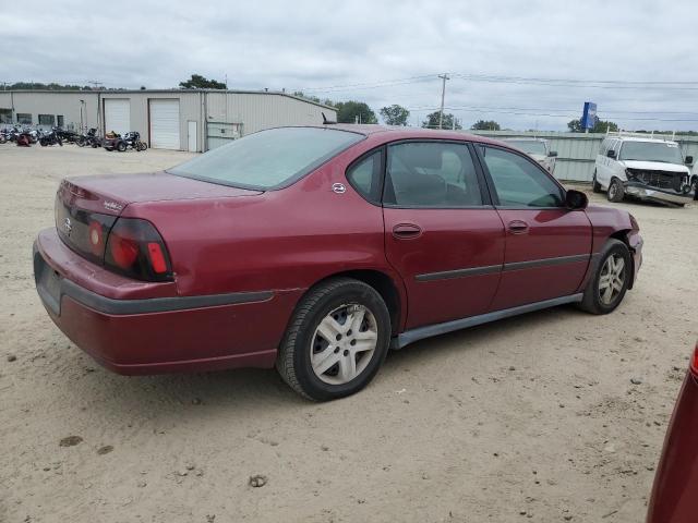 2G1WF52E659239752 - 2005 CHEVROLET IMPALA MAROON photo 3