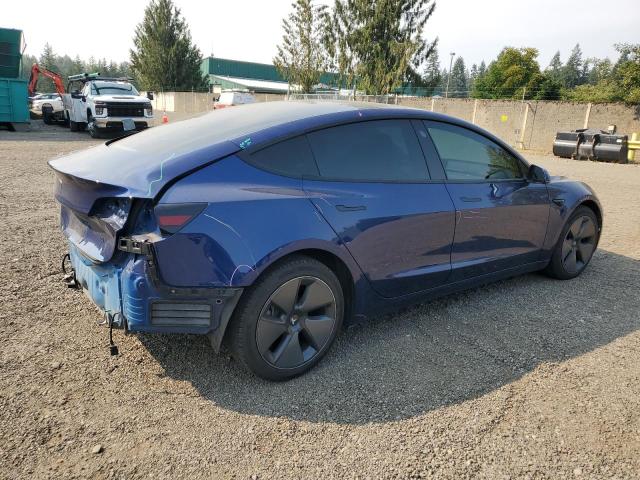 5YJ3E1EA5MF013596 - 2021 TESLA MODEL 3 Mavi fotoğraf 3