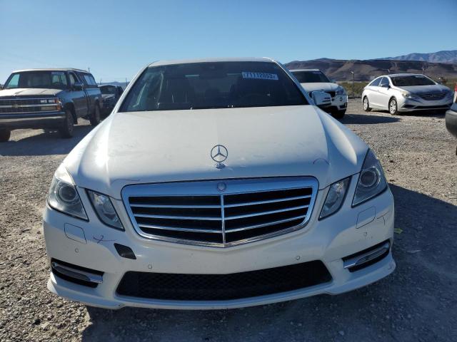 WDDHF5KB3DA733310 - 2013 MERCEDES-BENZ E 350 WHITE photo 5