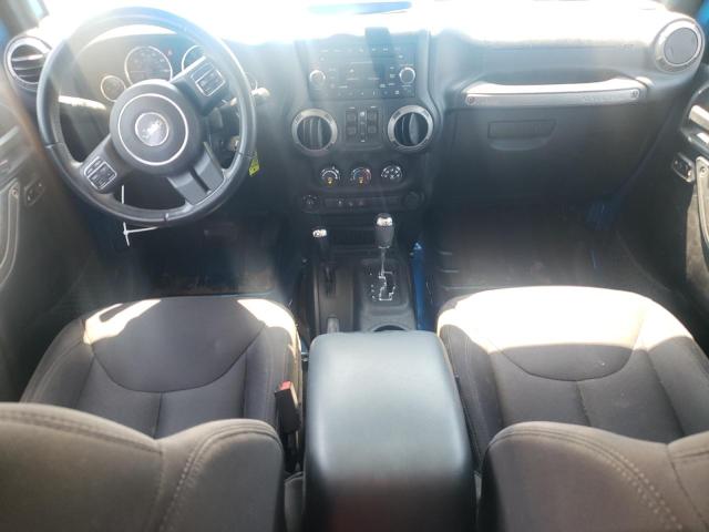 1C4BJWDG3FL521236 - 2015 JEEP WRANGLER U SPORT BLUE photo 8