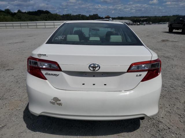 4T4BF1FK8CR193552 - 2012 TOYOTA CAMRY BASE WHITE photo 6