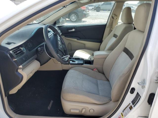 4T4BF1FK8CR193552 - 2012 TOYOTA CAMRY BASE WHITE photo 7