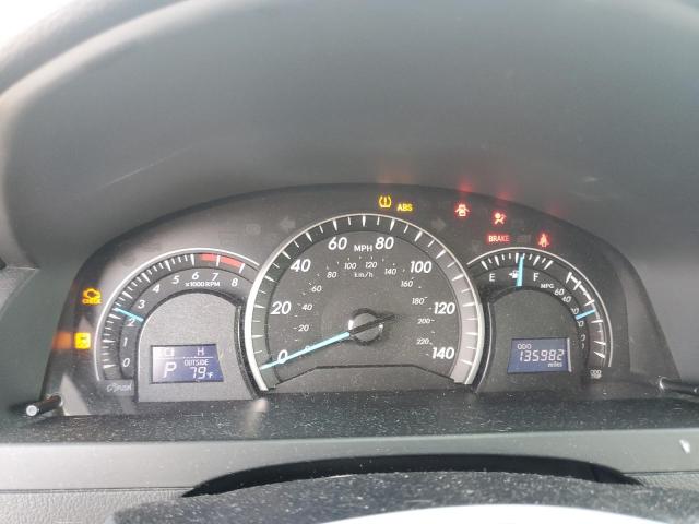 4T4BF1FK8CR193552 - 2012 TOYOTA CAMRY BASE WHITE photo 9