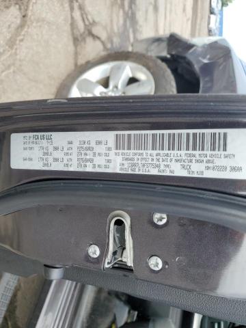 1C6RR7LT0FS775348 - 2015 RAM 1500 SLT GRAY photo 12