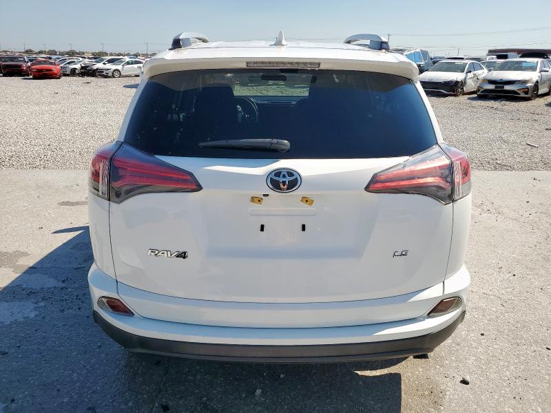JTMZFREV8GJ096009 - 2016 TOYOTA RAV4 LE WHITE photo 6
