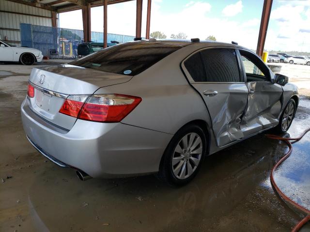 1HGCR2F87DA135652 - 2013 HONDA ACCORD EXL SILVER photo 3