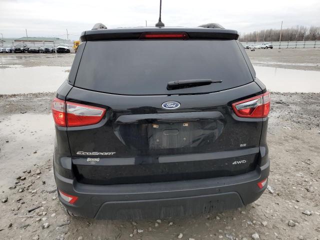 MAJ6S3GLXKC283617 - 2019 FORD ECOSPORT SE BLACK photo 6