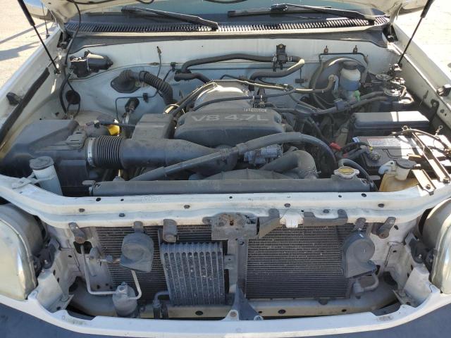 5TBRT341X2S255203 - 2002 TOYOTA TUNDRA ACCESS CAB თეთრი ფოტო 11