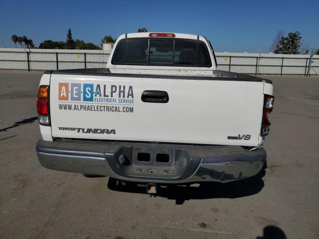 5TBRT341X2S255203 - 2002 TOYOTA TUNDRA ACCESS CAB თეთრი ფოტო 6