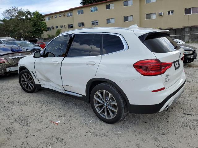 5UXTR9C51KLP94411 - 2019 BMW X3 XDRIVE30I WHITE photo 2