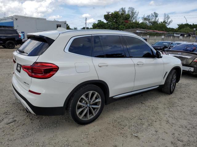 5UXTR9C51KLP94411 - 2019 BMW X3 XDRIVE30I WHITE photo 3