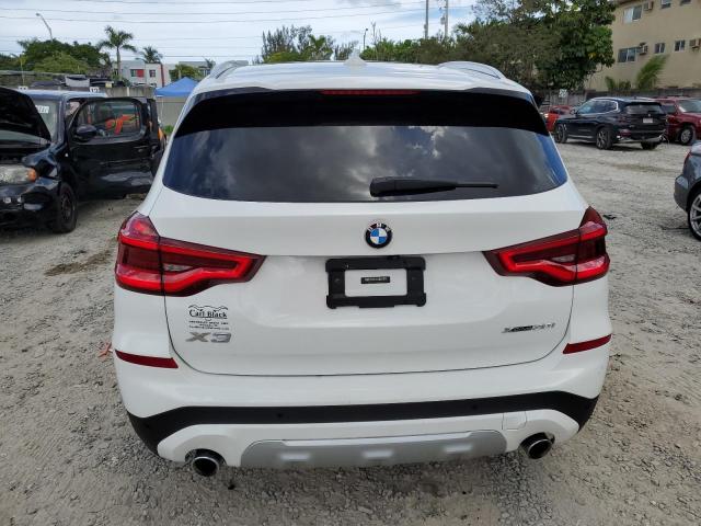 5UXTR9C51KLP94411 - 2019 BMW X3 XDRIVE30I WHITE photo 6