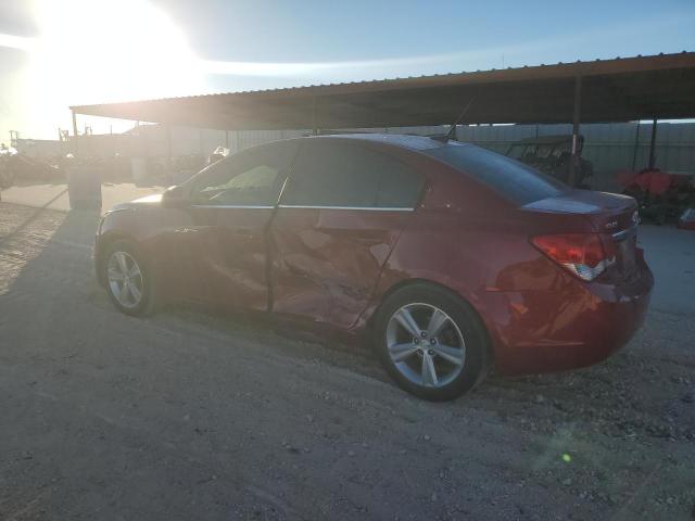 1G1PE5SB2E7309228 - 2014 CHEVROLET CRUZ LT BURGUNDY photo 2