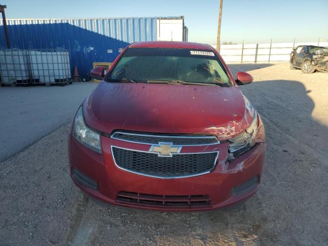 1G1PE5SB2E7309228 - 2014 CHEVROLET CRUZ LT BURGUNDY photo 5