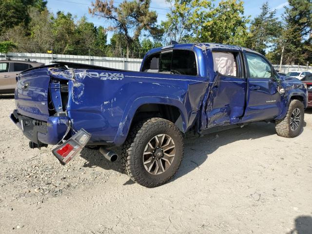 3TYDZ5BN0NT005849 - 2022 TOYOTA TACOMA DOUBLE CAB BLUE photo 3