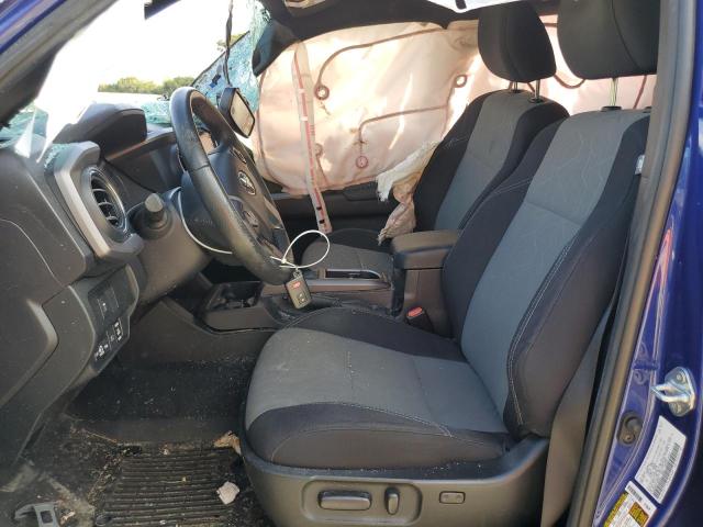 3TYDZ5BN0NT005849 - 2022 TOYOTA TACOMA DOUBLE CAB BLUE photo 7