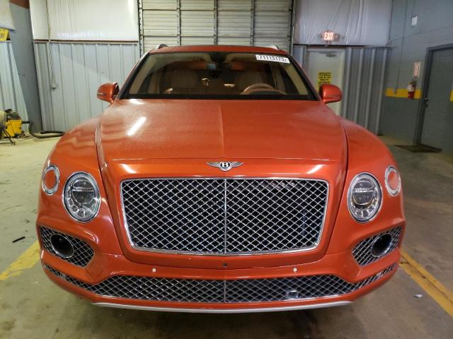 SJAAC2ZV2JC021908 - 2018 BENTLEY BENTAYGA ORANGE photo 5