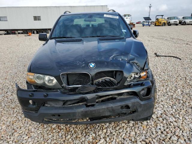 5UXFA13545LY02995 - 2005 BMW X5 3.0I BLACK photo 5