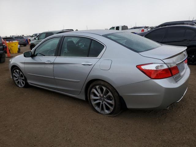 1HGCR2F53DA090375 - 2013 HONDA ACCORD SPORT ვერცხლისფერი ფოტო 2