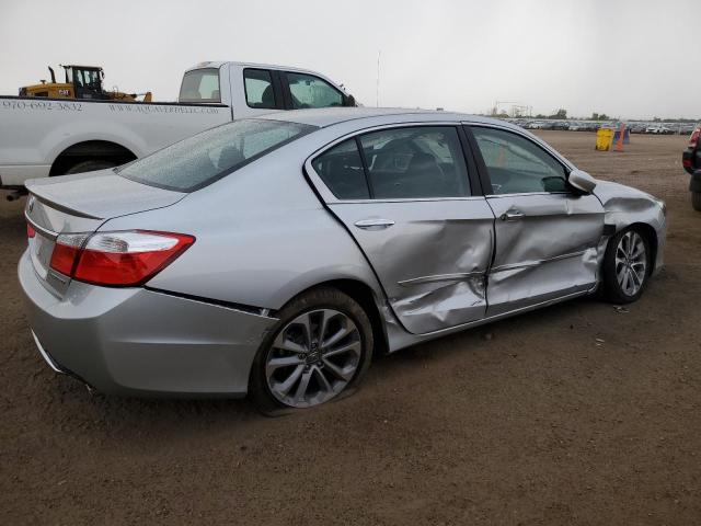 1HGCR2F53DA090375 - 2013 HONDA ACCORD SPORT ვერცხლისფერი ფოტო 3