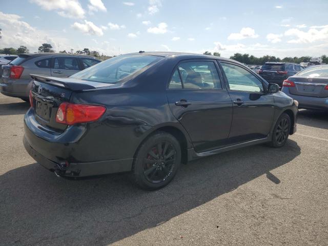 2T1BU4EE5AC237583 - 2010 TOYOTA COROLLA BASE BLACK photo 3