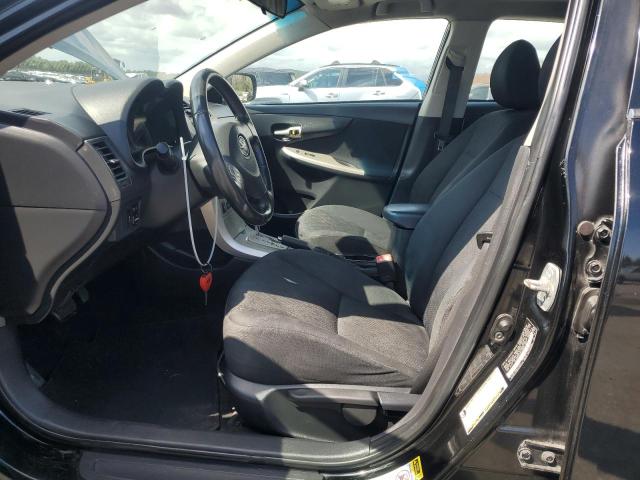 2T1BU4EE5AC237583 - 2010 TOYOTA COROLLA BASE BLACK photo 7