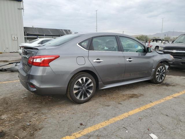 3N1AB7AP9KY300196 - 2019 NISSAN SENTRA S GRAY photo 3