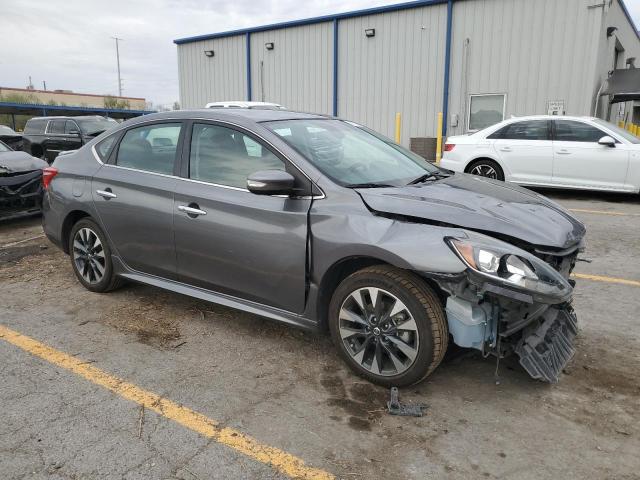 3N1AB7AP9KY300196 - 2019 NISSAN SENTRA S GRAY photo 4