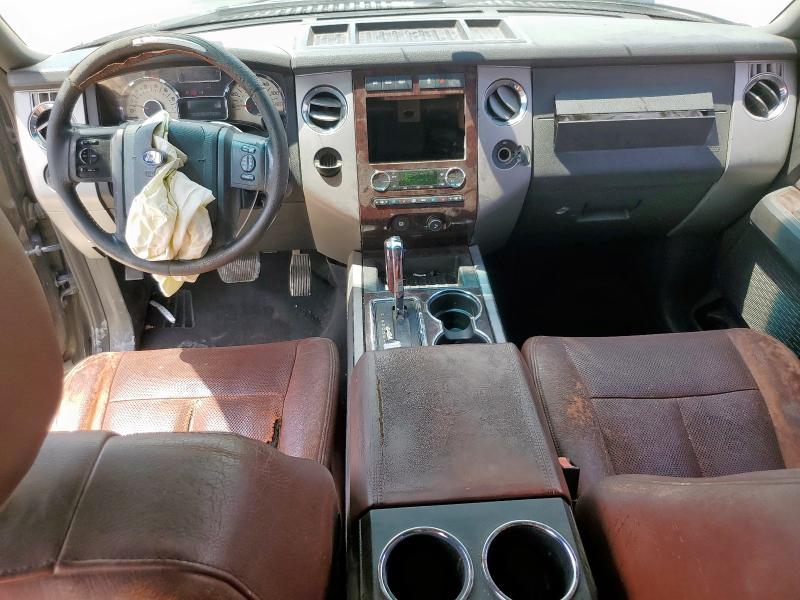 1FMFU17508LA85594 - 2008 FORD EXPEDITION EDDIE BAUER CHARCOAL photo 8