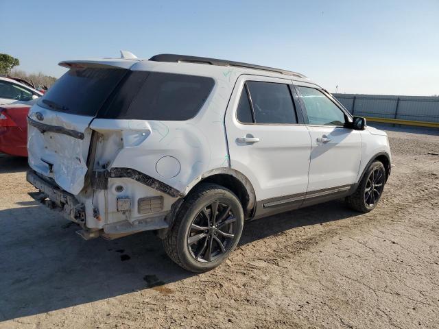 1FM5K8D81HGE21920 - 2017 FORD EXPLORER XLT WHITE photo 3