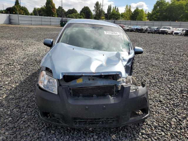KL1TD56607B053541 - 2007 CHEVROLET AVEO BASE Mavi foto 5