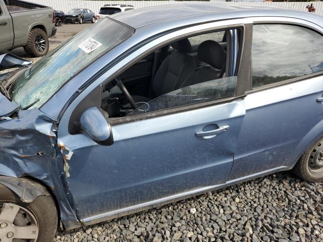 KL1TD56607B053541 - 2007 CHEVROLET AVEO BASE Mavi foto 7