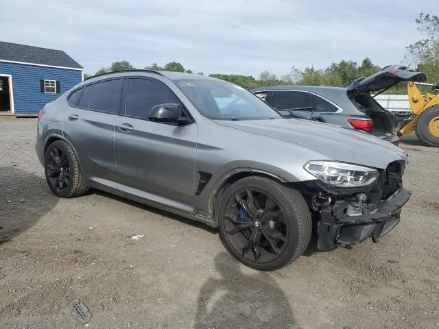 5YMUJ0C03LLA99467 - 2020 BMW X4 M COMPETITION GRAY photo 4