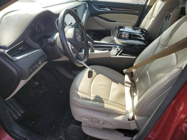 5GAEVAKW3KJ264133 - 2019 BUICK ENCLAVE ESSENCE Czerwony zdjęcie 7