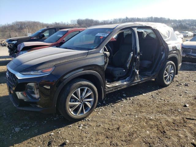 5NMS33AD7LH174803 - 2020 HYUNDAI SANTA FE SEL Սև լուսանկար 1