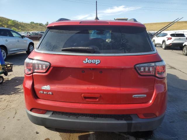 3C4NJDBB4KT807412 - 2019 JEEP COMPASS LATITUDE RED photo 6