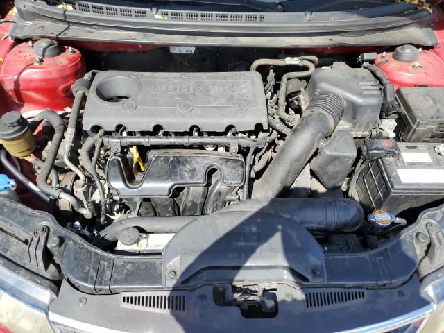 KNAFU5A23B5347546 - 2011 KIA FORTE EX 红色 照片 12