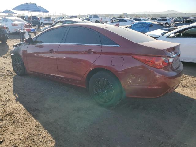 5NPEB4AC6CH321306 - 2012 HYUNDAI SONATA GLS RED photo 2