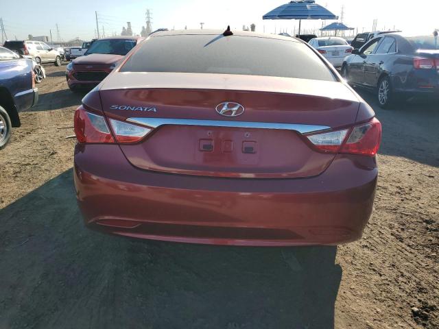 5NPEB4AC6CH321306 - 2012 HYUNDAI SONATA GLS RED photo 6