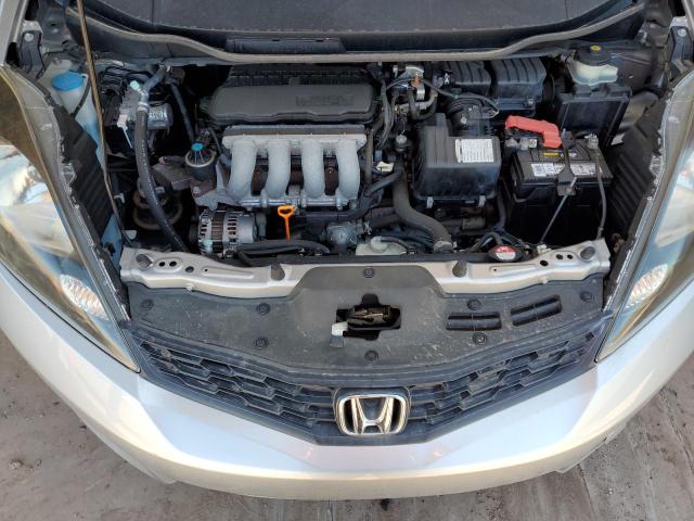 JHMGE8H53CC004687 - 2012 HONDA FIT SPORT SILVER photo 11