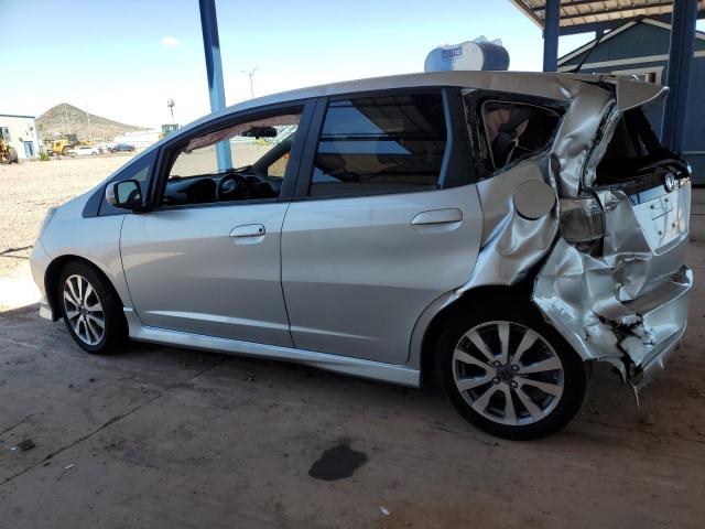 JHMGE8H53CC004687 - 2012 HONDA FIT SPORT SILVER photo 2