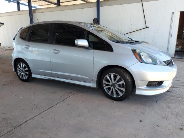 JHMGE8H53CC004687 - 2012 HONDA FIT SPORT SILVER photo 4