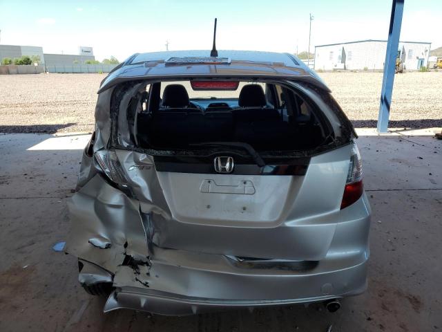 JHMGE8H53CC004687 - 2012 HONDA FIT SPORT SILVER photo 6