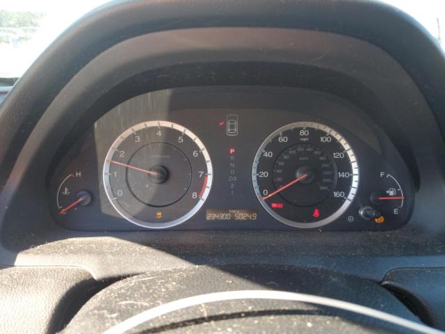 1HGCS1B85CA011138 - 2012 HONDA ACCORD EXL SILVER photo 9