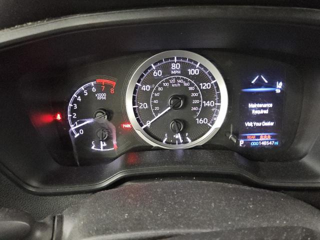 5YFEPMAE9NP280890 - 2022 TOYOTA COROLLA LE 勃艮第红 照片 9