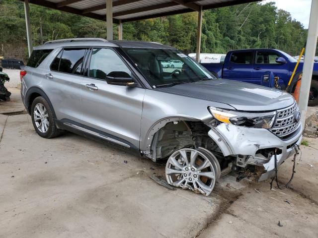 1FMSK8FH6RGA29081 - 2024 FORD EXPLORER LIMITED SILVER photo 4