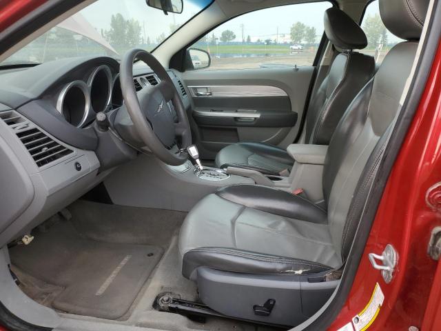 1C3LC56R28N145955 - 2008 CHRYSLER SEBRING TOURING RED photo 7