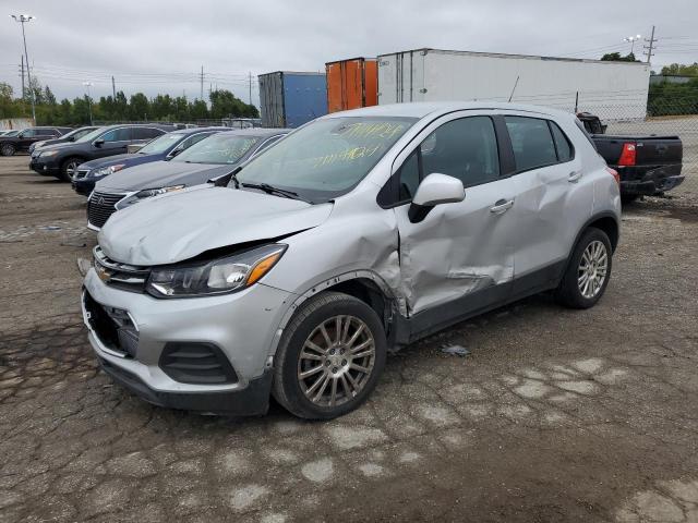 3GNCJKSB2KL183838 - 2019 CHEVROLET TRAX LS SILVER photo 1