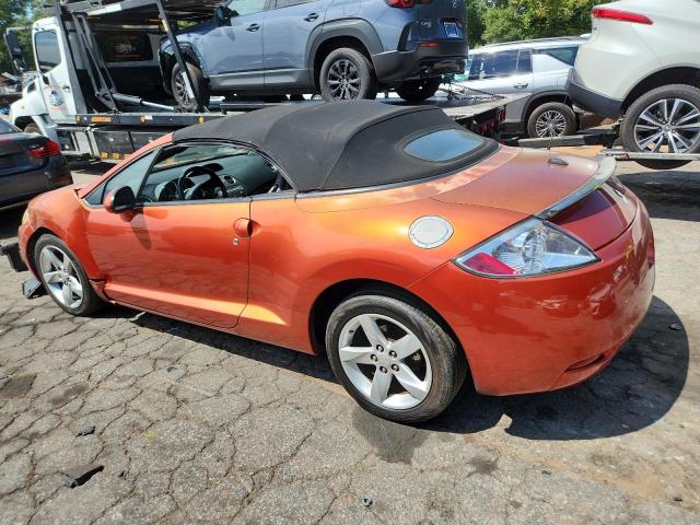 4A3AL25F08E033371 - 2008 MITSUBISHI ECLIPSE SPYDER GS ORANGE photo 2
